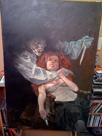 painting by Dave Dorman