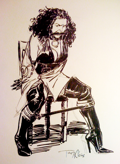 sketch by Tony Akins
