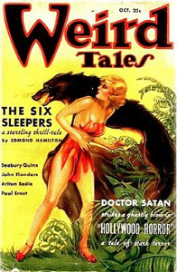 weird tales magazine cover